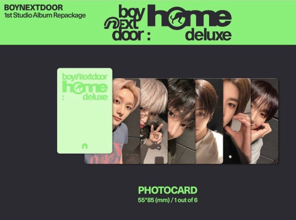 BOYNEXTDOOR – 1st Studio Album 'HOME' CD