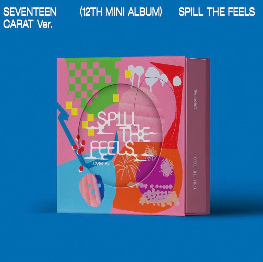 SEVENTEEN – 12th Mini Album 'SPILL THE FEELS' (CARAT Ver.)