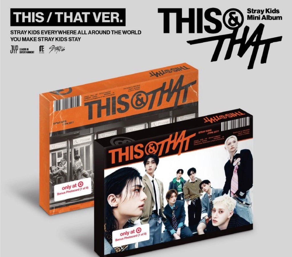 Stray Kids – THIS & THAT CD (Orange Box)