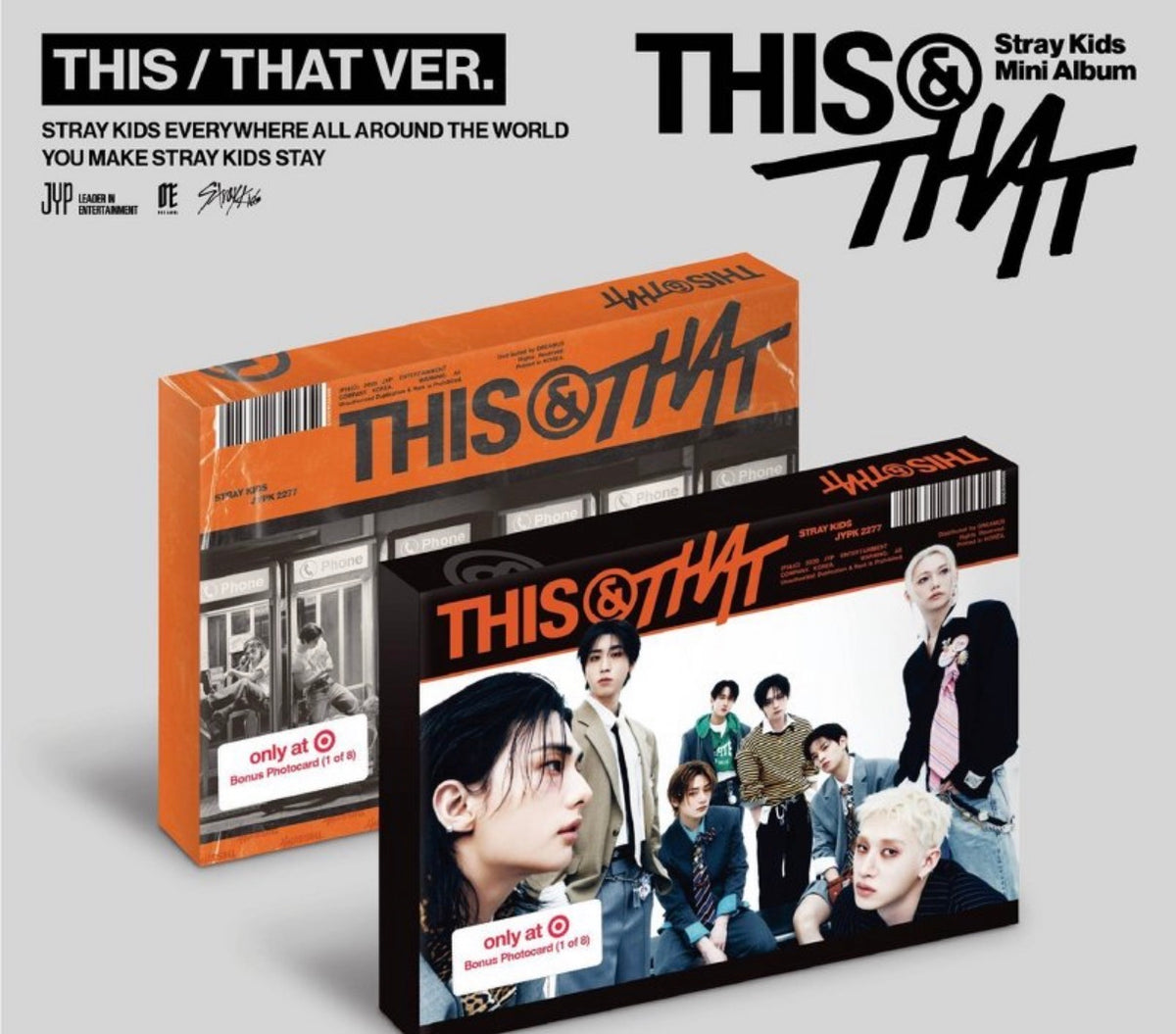 Stray Kids – THIS & THAT CD (Orange Box)