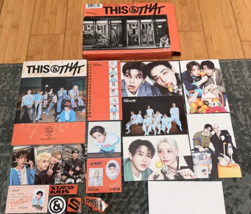 Stray Kids – THIS & THAT CD (Orange Box)