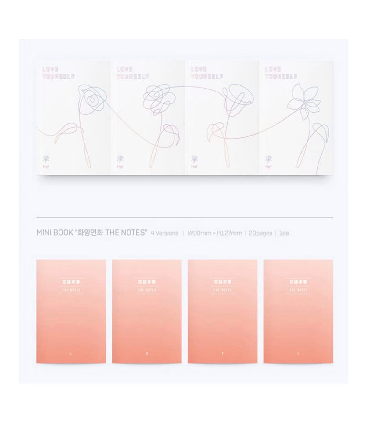 BTS – Love Yourself 承 'Her' (L / O / V / E Ver.)