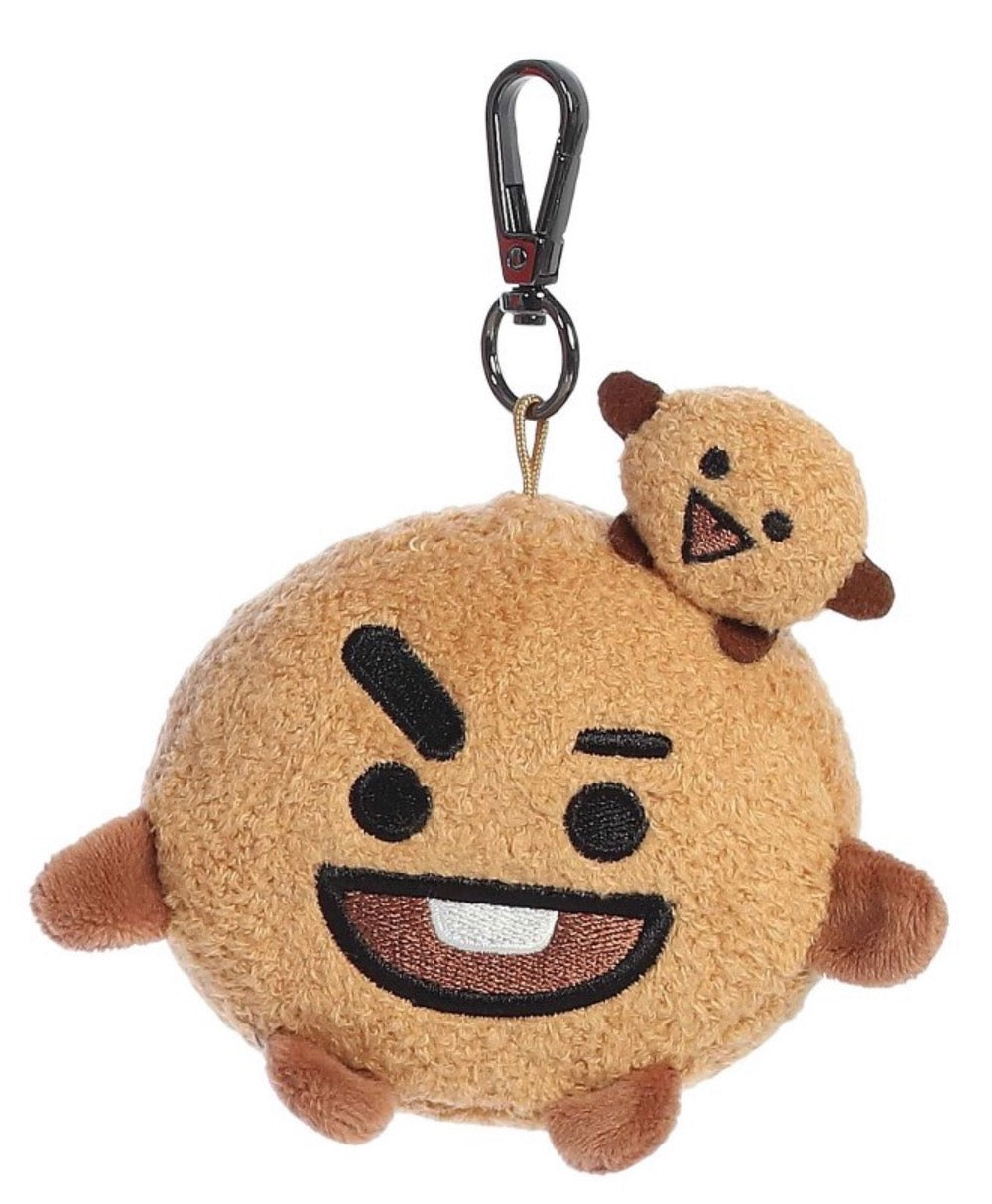 BT21 Mini Clip-On Plush Keyring