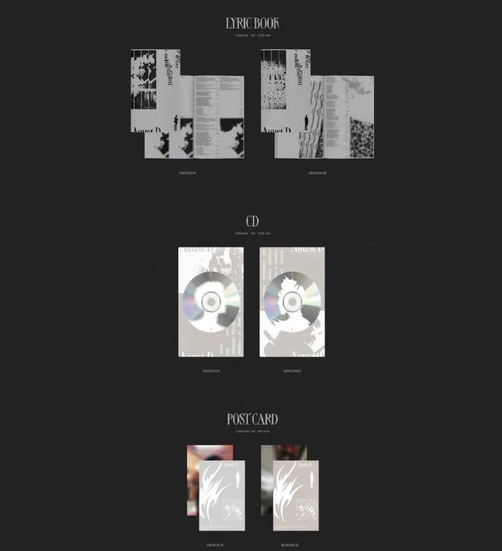 SUGA (BTS) – Agust D 'D-DAY' (Ver. 01)
