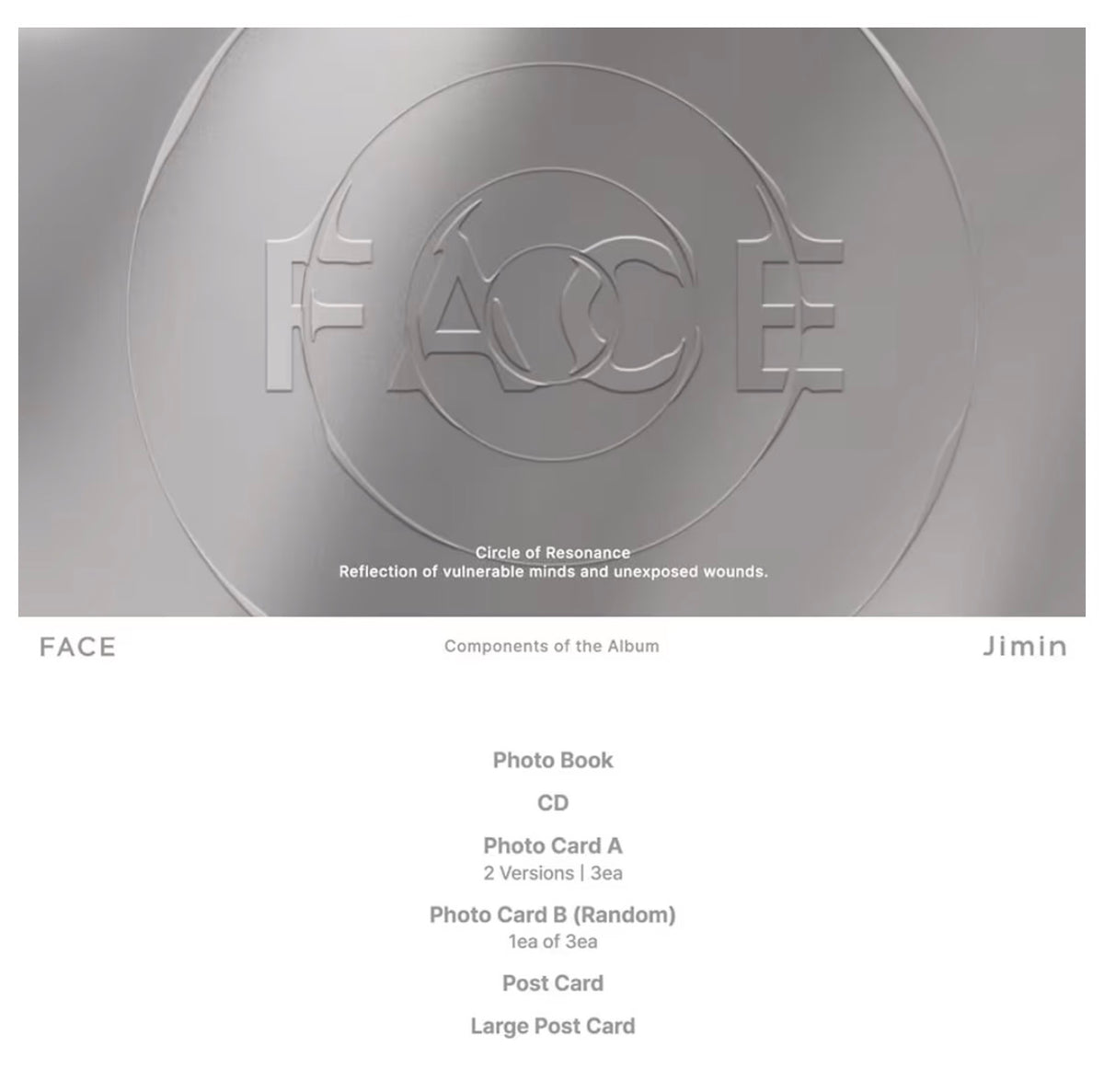 Jimin (BTS) – FACE (Invisible Face Ver.)