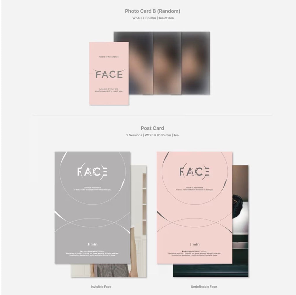 Jimin (BTS) – FACE (Invisible Face Ver.)