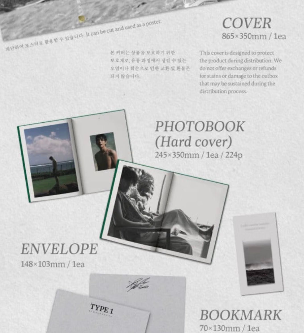 BTS V – TYPE 1 Photobook (Kim Taehyung)