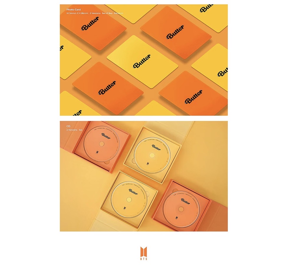 BTS – Butter (Cream Ver.)