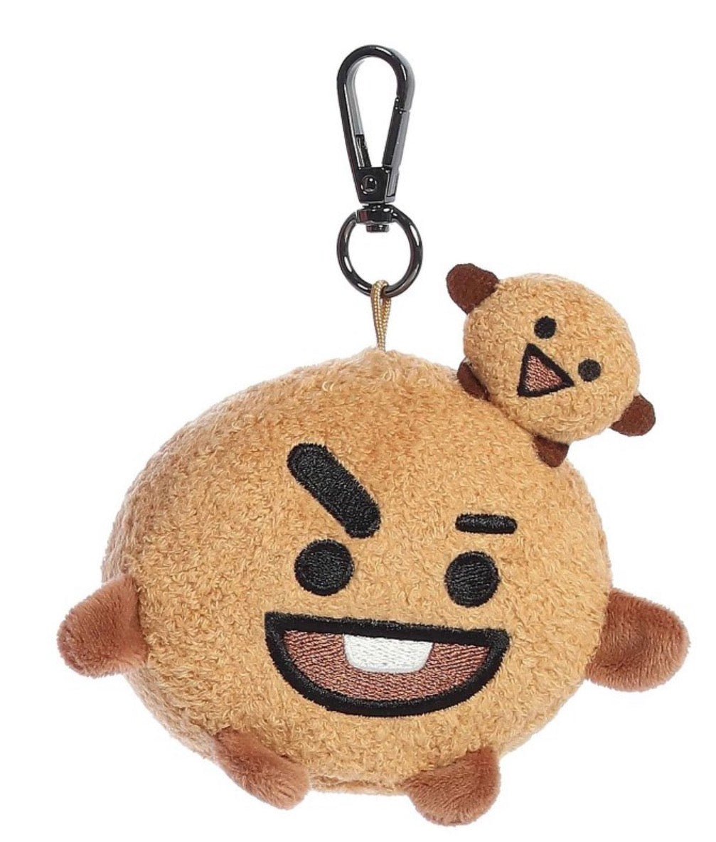 BT21 Mini Clip-On Plush Keyring