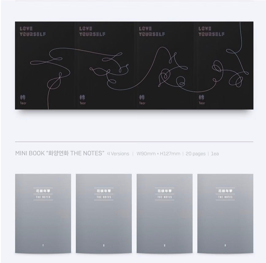 BTS – Love Yourself 轉 'Tear' (Y / O / U / R Ver.)