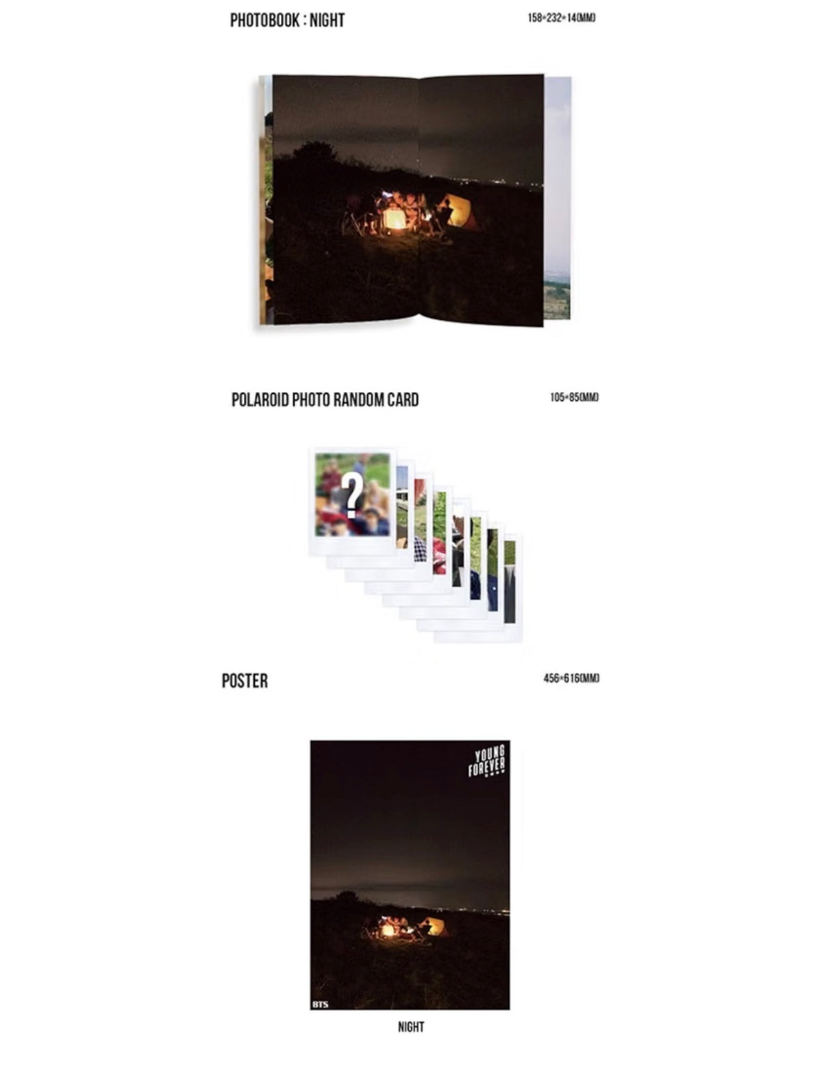 BTS – The Most Beautiful Moment in Life: Young Forever (Night Ver.)
