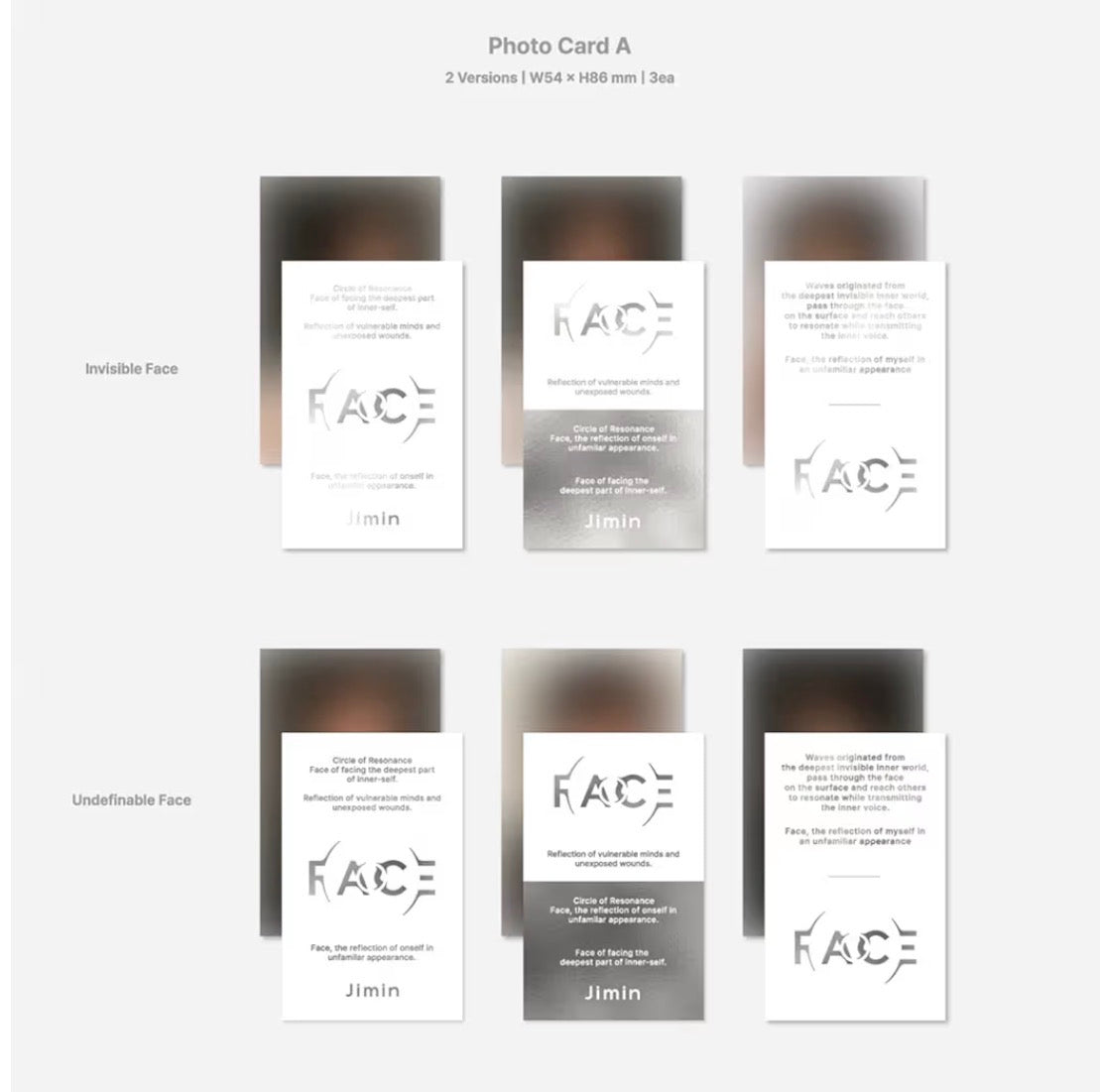Jimin (BTS) – FACE (Invisible Face Ver.)