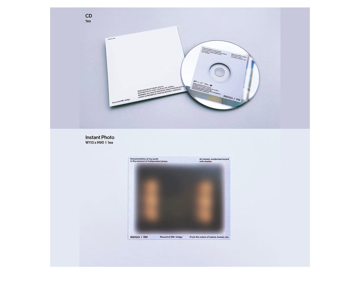 RM (BTS) – Indigo (Book Edition)